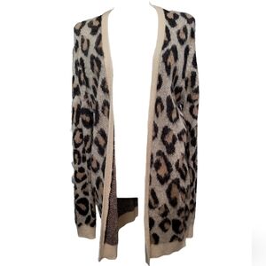 WITTY FOX | Printed Cardigan | Color: Leopard | Size: L